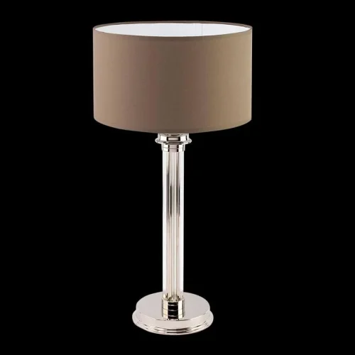 Настольная лампа Bolt BOL-LG-1(N) Kutek коричневая 1 лампа, основание никель металл в стиле американский  фото 2