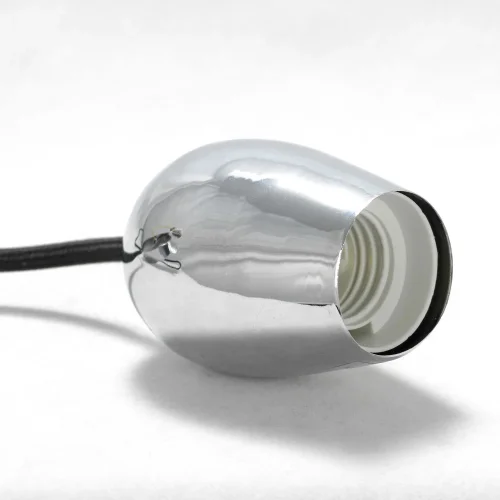 Светильник подвесной Maricopa LSP-8120 Lussole без плафона 1 лампа, основание хром в стиле современный  фото 2