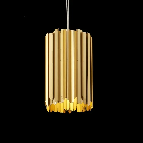 Светильник подвесной Tom Kirk Facet Pendant White 213694-22 ImperiumLoft белый на 1 лампу, основание белое в стиле современный фото 4