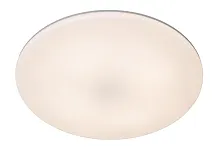 Светильник потолочный LED Olson 79190/24/61 Lucide белый на 1 лампу, основание белое в стиле современный круглый