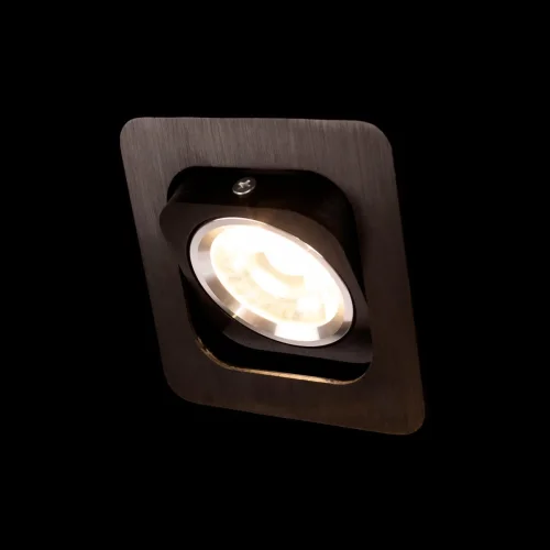 Светильник точечный LED Screen 10328/A Black LOFT IT чёрный 1 лампа, основание чёрное в стиле современный хай-тек квадратный фото 4