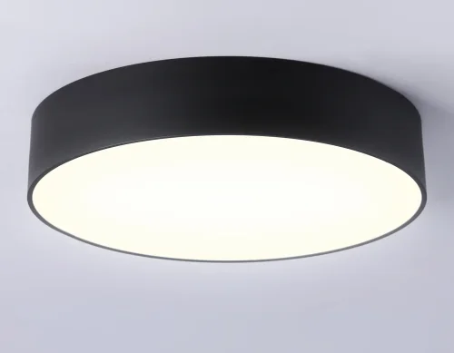 Светильник потолочный LED Air Alum FV5525 Ambrella light чёрный 1 лампа, основание чёрное в стиле современный хай-тек  фото 2