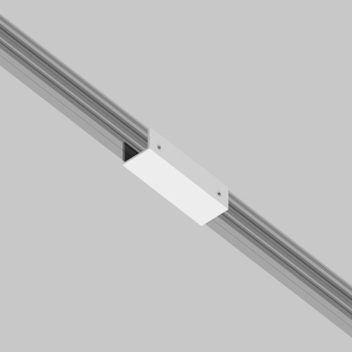 Коннектор прямой для профиля Exility IP O-TR001-SC180-W Maytoni белый в стиле хай-тек современный для светильников серии Exility IP exility ip уличная фото 3
