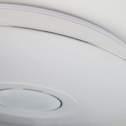 Светильник потолочный LED Старлайт с Bluetooth и пультом Light & Music CL703M101 Citilux белый 1 лампа, основание белое в стиле современный хай-тек с пультом фото 8