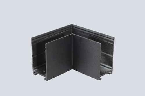 Соединитель для накладного шинопровода 220V угловой CLT 0.215 04 BL Crystal Lux чёрный в стиле современный для светильников серии Спейс 220 (Space 220) space 220