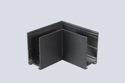Соединитель для накладного шинопровода 220V угловой CLT 0.215 04 BL Crystal Lux чёрный в стиле современный для светильников серии Спейс 220 (Space 220) space 220 Соединитель для накладного шинопровода 220V угловой CLT 0.215 04 BL Crystal Lux чёрный в стиле современный для светильников серии Спейс 220 (Space 220) space 220