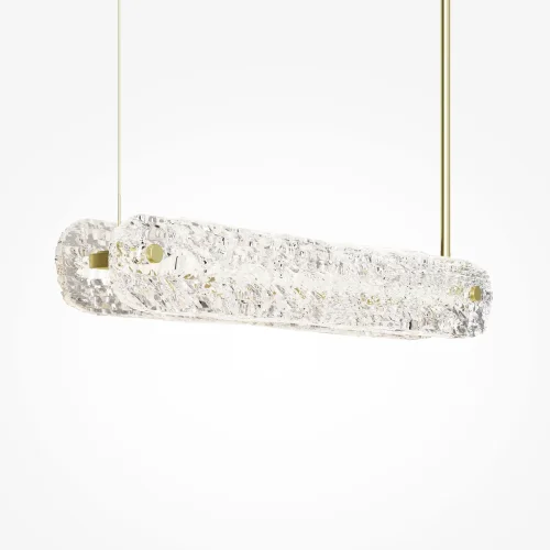 Светильник подвесной LED Frostum MOD439PL-L20BSK Maytoni прозрачный на 1 лампу, основание латунь в стиле современный линейный фото 5 Светильник подвесной LED Frostum MOD439PL-L20BSK Maytoni прозрачный на 1 лампу, основание латунь в стиле современный линейный фото 5