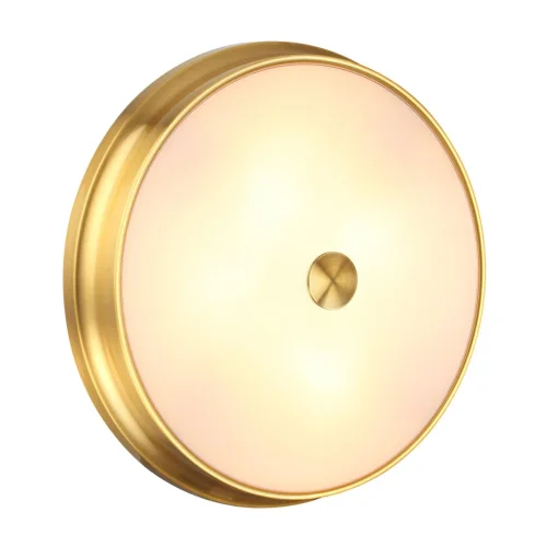 Светильник потолочный Marsei 4824/4C Odeon Light белый на 4 лампы, основание бронзовое в стиле современный тарелка фото 3