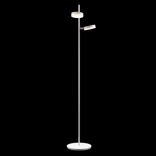 Торшер LED Fad MOD070FL-L12W3K Maytoni  белый 2 лампы, основание белое в стиле современный
