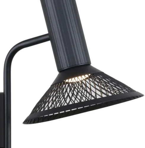 Бра LED Metrics 4623-1W F-promo чёрный на 1 лампу, основание чёрное в стиле лофт фото 2