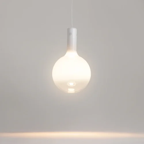 Светильник подвесной LED Nebula MOD182PL-L4W3K Maytoni белый на 1 лампу, основание белое в стиле современный фото 7