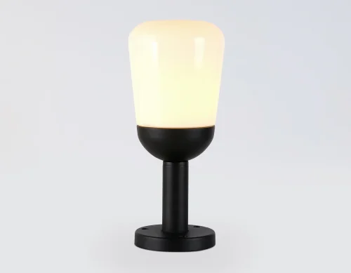 Парковый светильник ST2087 Ambrella light уличный IP54 чёрный 1 лампа, плафон белый в стиле хай-тек современный E27 фото 2