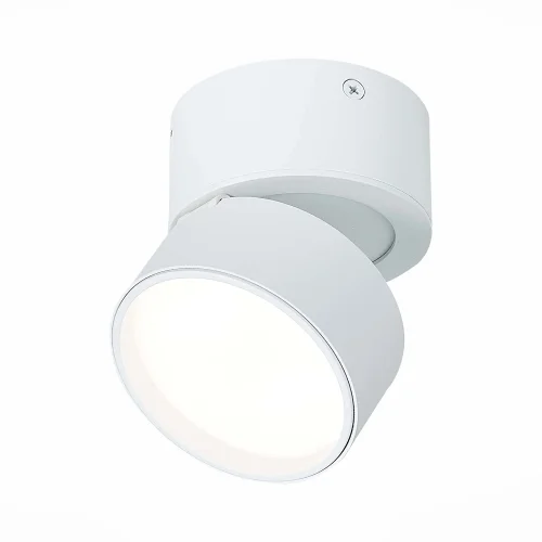 Светильник накладной LED St651 ST651.542.09 ST-Luce белый 1 лампа, основание белое в стиле хай-тек современный круглый