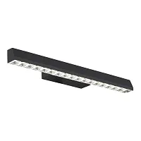 Бра LED Euclidics SL1018.401.01 ST-Luce прозрачный на 1 лампу, основание чёрное в стиле хай-тек 