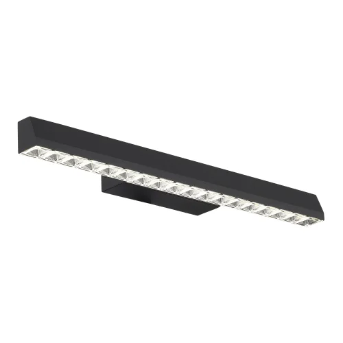 Бра LED Euclidics SL1018.401.01 ST-Luce прозрачный на 1 лампу, основание чёрное в стиле хай-тек 