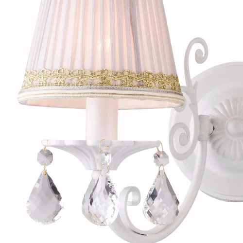 Бра Alla 1729-1W Favourite белый на 1 лампа, основание белое в стиле классический  фото 2
