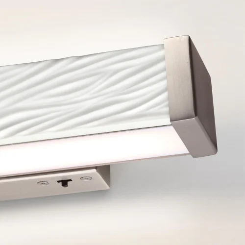 Бра Riviera 5451/10WL Odeon Light белый на 1 лампу, основание никель в стиле классический современный фото 5