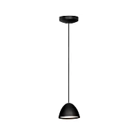 Светильник подвесной LED LOFT1846BL LOFT IT чёрный на 1 лампу, основание чёрное в стиле современный 