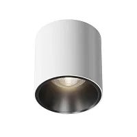 Светильник накладной Alfa LED C064CL-L12W4K-D Maytoni белый 1 лампа, основание белое в стиле современный хай-тек круглый