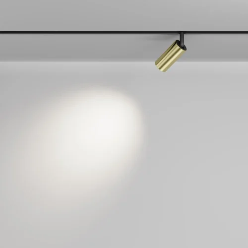 Трековый светильник LED Magnetic track system Exility TR032-2-5W4K-M-BBS Maytoni латунь для шинопроводов серии Magnetic track system Exility чёрный латунь фото 4