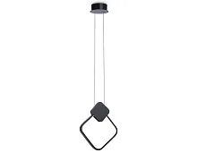 Светильник подвесной LED FL5256 Ambrella light чёрный 1 лампа, основание чёрное в стиле хай-тек 