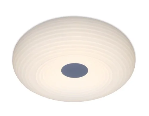 Люстра потолочная LED с пультом Orbital Cloud FC347 WH 72W D450 Ambrella light белая на 1 лампу, основание белое в стиле современный хай-тек с пультом