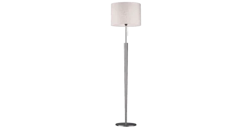 Торшер BRISTOL F896.1 Lucia Tucci  белый 1 лампа, основание хром в стиле современный
