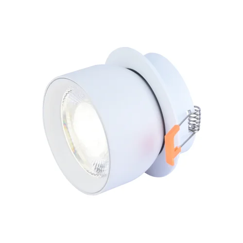 Светильник точечный LED Astern 4511-1C Favourite белый на 1 лампу, основание белое в стиле хай-тек круглый