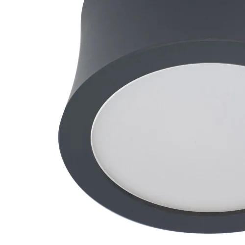 Светильник накладной LED Gower 6833 Mantra чёрный 1 лампа, основание чёрное в стиле современный хай-тек круглый фото 3