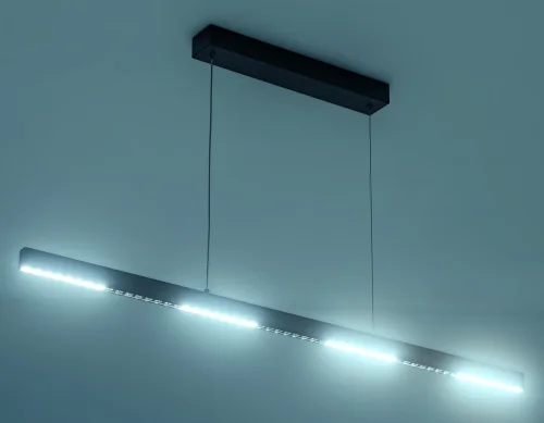 Светильник подвесной LED FL5832 Ambrella light чёрный 1 лампа, основание чёрное в стиле модерн хай-тек  фото 4