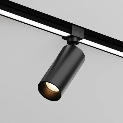 Трековый светильник уличный LED Magnetic track system Elasity IP O-TR01-1-S-16WB3K Maytoni чёрный для шинопроводов серии Magnetic track system Elasity IP чёрный