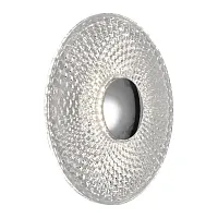 Бра LED Duval LSP-7447 Lussole прозрачный на 1 лампу, основание хром в стиле современный 