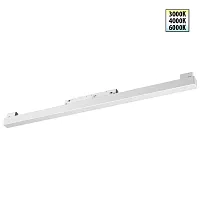 Трековый светильник LED с переключателем цветовой темперетуры Flum 359618 Novotech белый для шинопроводов серии Flum белый Трековый светильник LED с переключателем цветовой темперетуры Flum 359618 Novotech белый для шинопроводов серии Flum белый