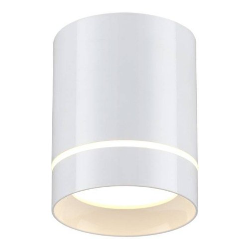 Светильник накладной LED ARUM 357684 Novotech белый 1 лампа, основание белое в стиле современный круглый