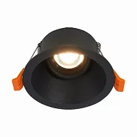 Светильник точечный Grosi ST207.408.01 ST-Luce чёрный 1 лампа, основание чёрное в стиле модерн хай-тек 