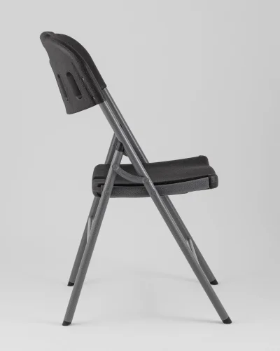 Стул складной банкетный черный УТ000039883 Stool Group, чёрный/пластик, ножки/металл/чёрный, размеры - ***** фото 7
