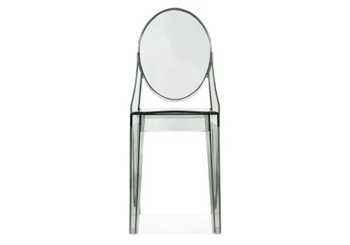 Пластиковый стул Victoria clear gray 15795 Woodville, /пластик, ножки/пластик/прозрачный, размеры - ****380*490 фото 3