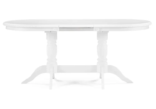 Деревянный стол Эритрин белый  543576 Woodville столешница белая из шпон фото 3
