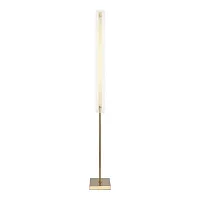 Торшер LED Fagy SL6245.205.01 ST-Luce прозрачный на 1 лампу, основание золотое в стиле современный 