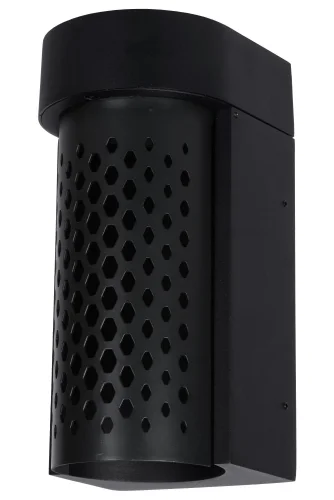 Настенный светильник LED Kiran 45800/10/30 Lucide уличный IP65 чёрный 1 лампа, плафон чёрный в стиле современный LED фото 2