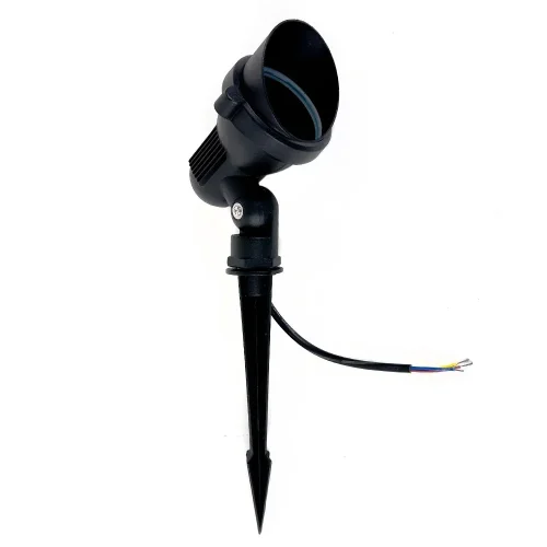 Ландшафтный светильник Bush A LH062011 LightHall уличный IP67 чёрный на 1 лампу, плафон чёрный в стиле современный GU10