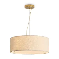 Светильник подвесной Basic FR5581PL-03W Freya белый на 3 лампы, основание латунь в стиле современный кантри Светильник подвесной Basic FR5581PL-03W Freya белый на 3 лампы, основание латунь в стиле современный кантри