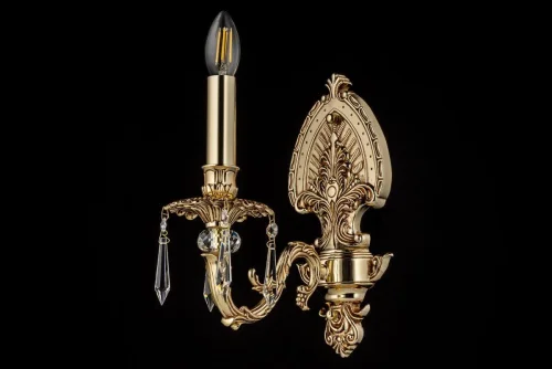 Бра Estrada E 2.1.1.600 G Dio D'Arte без плафона на 1 лампу, основание золотое в стиле современный фото 2 Бра Estrada E 2.1.1.600 G Dio D'Arte без плафона на 1 лампу, основание золотое в стиле современный фото 2