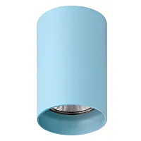 Светильник накладной Rullo 214435 Lightstar голубой 1 лампа, основание голубое в стиле хай-тек круглый