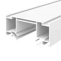 Профиль для монтажа SKYLINE 48 в натяжной потолок 3м Skyline 48+ ST1047.539.02 ST-Luce белый в стиле для светильников серии Skyline 48+ магнитный профиль натяжной потолок