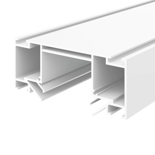 Профиль для монтажа SKYLINE 48 в натяжной потолок 3м Skyline 48+ ST1047.539.02 ST-Luce белый в стиле для светильников серии Skyline 48+ магнитный профиль натяжной потолок