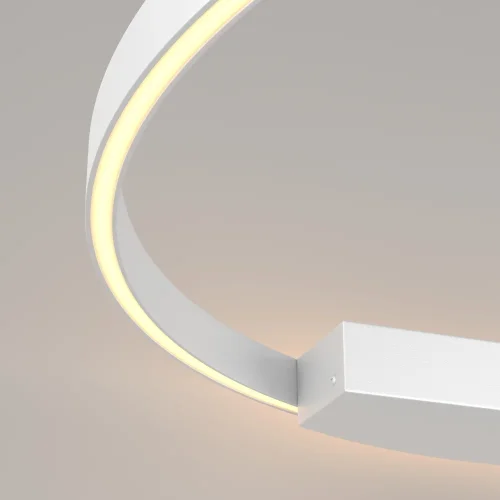 Бра LED Rim MOD058WL-L50W3K Maytoni белый на 1 лампа, основание белое в стиле минимализм хай-тек современный кольца фото 2