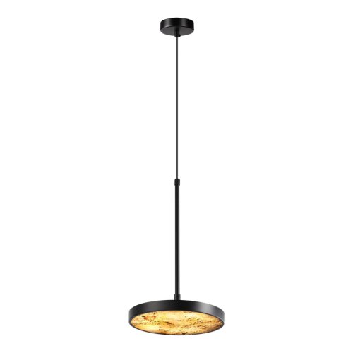 Светильник подвесной LED Bergi 5064/15L Odeon Light серый бежевый 1 лампа, основание чёрное в стиле современный  фото 3
