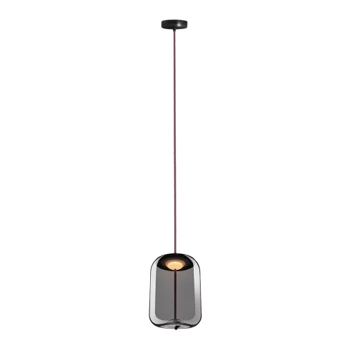 Светильник подвесной LED Knot 8134-C mini LOFT IT чёрный 1 лампа, основание чёрное в стиле модерн  фото 2