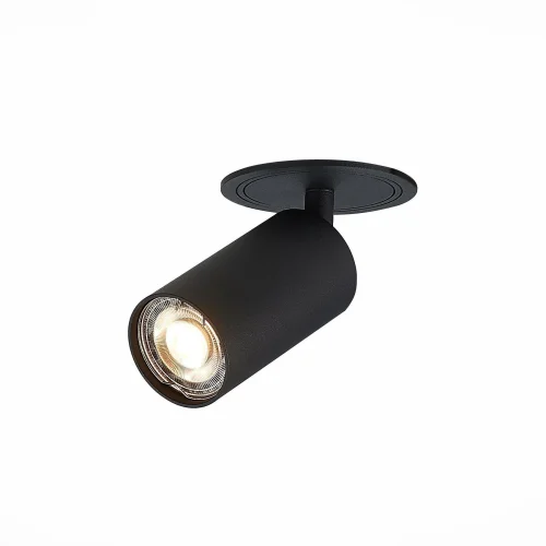 Светильник точечный Dario ST303.408.01 ST-Luce чёрный 1 лампа, основание чёрное в стиле современный хай-тек  фото 3